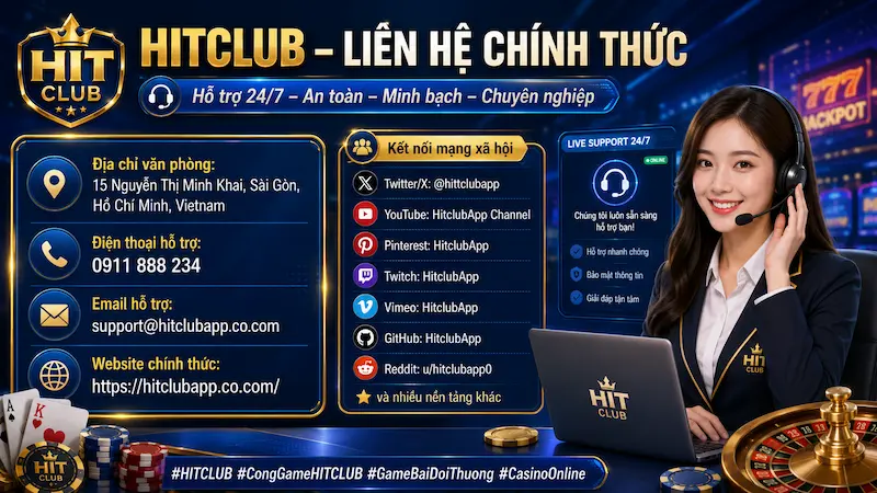 Liên Hệ HitClub - Kênh Hỗ Trợ Nhanh Nhất 2026 1 Liên Hệ Hitclub
