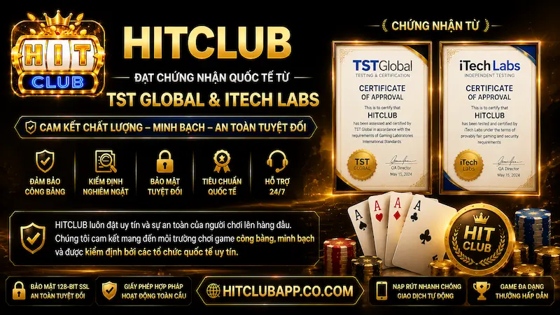 TST Global và iTech Labs là hai tổ chức kiểm định kỹ thuật độc lập hàng đầu thế giới