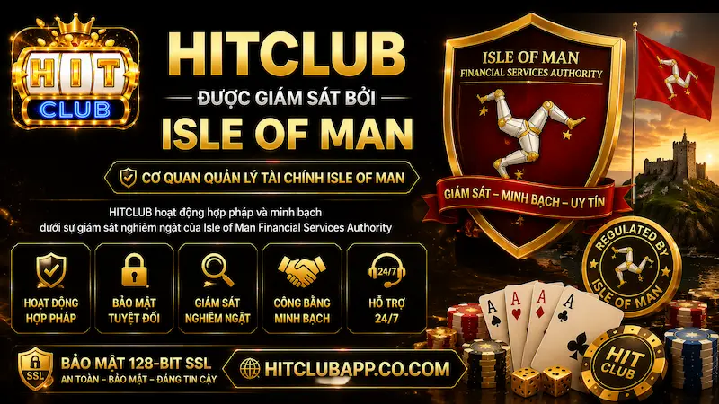 Giám sát bởi Isle of Man