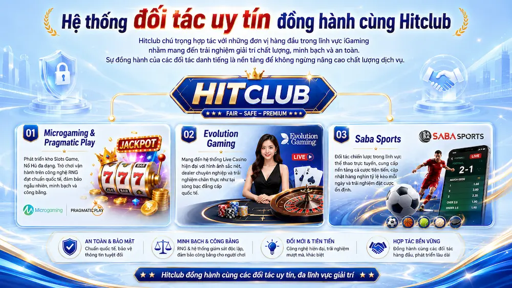 hệ thống đối tác uy tín hitclub