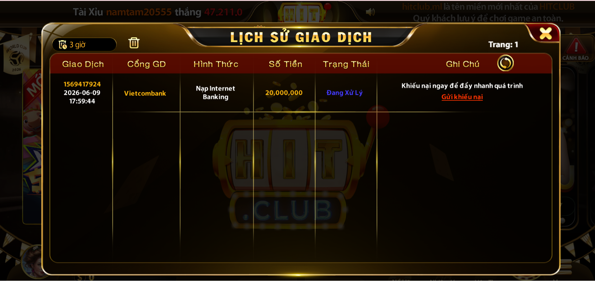 Nạp Tiền HitClub - Hướng Dẫn Giao Dịch Nhanh An Toàn 2026 5 nap tien hitclub 5