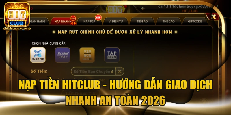 Nạp tiền HitClub