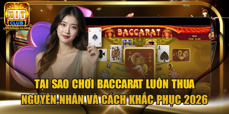 Tại sao chơi baccarat luôn thua